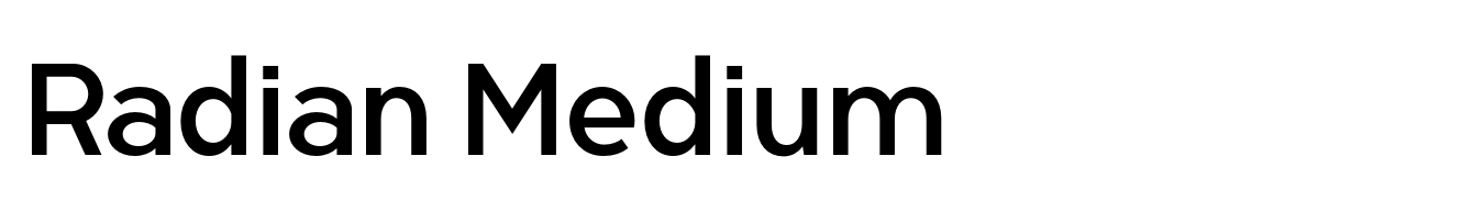 Radian Medium